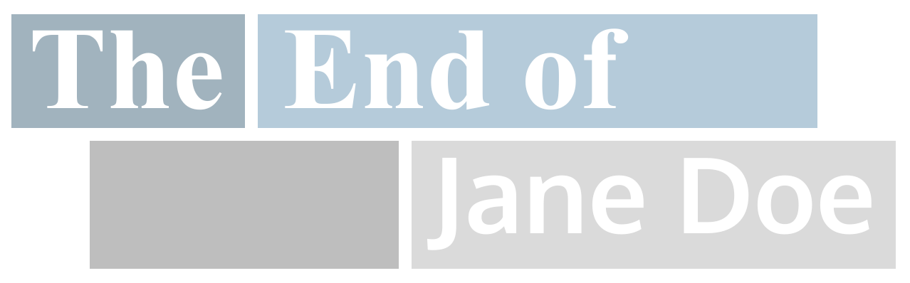 The End of Jane Doe